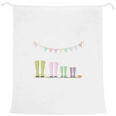 £9.99 • Buy 'Spotty Wellies' Laundry / Washing / Storage Bag (LB00024313)