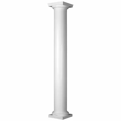 $423.36 • Buy FIberglass Smooth NON-Tapered Column With Tuscan Capital & Base