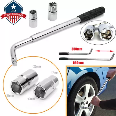 Wrench 4 Way Lug Nut Tool Foldable Adjustable Lug Nut Socket Wheel Tire Change • $17.99