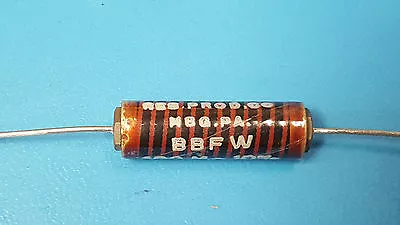 5 Pcs Resistor High Voltage Axial 100M Ohms 3.5kV 1W Vishay BBFW100MKF08 • $15