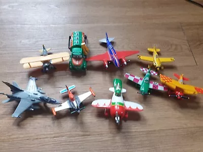 Disney Pixar Die Cast Metal Planes - Toys - Bundle - 9 Planes • £25