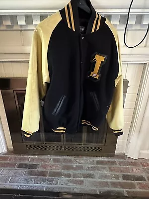 Vintage “I” Varsity Letterman Jacket Xl (Iowa?) • $180