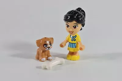 LEGO® Friends City Minifigure Victoria With Pet Dog • $10.99