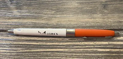 Vintage White Orange Moores Materials Pen  • $12.50