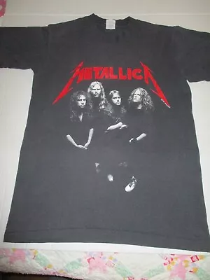 Vtg. Metallica 1988 Single Stitch  And Justice For All  T-Shirt Medium VGC Band • $90