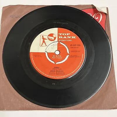 Craig Douglas - Sandy / Pretty Blue Eyes - 7  Uk Single  • £2.20