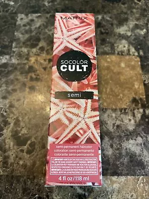 Matrix SoColor Cult SEMI Hair Color Starfish Coral 4oz Semi Permanent New • $8.90