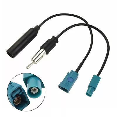 Car Stereo FM AM Radio Antenna Adapter Cable For Easy Retrofitting Of DAB Tuner • £6.82