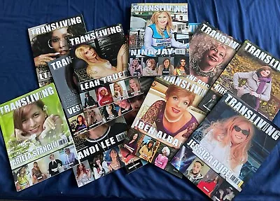 TRANSLIVING Mag Pack Trans Non-Binary X-Dress Transvestite Lifestyle LGBTQ+ • £15