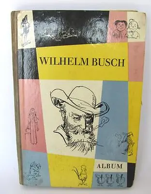 1950s VINTAGE GERMAN GDR HARDCOVER CHILD BOOK WILHELM BUSCH – MAX & MORITZ • $29.76