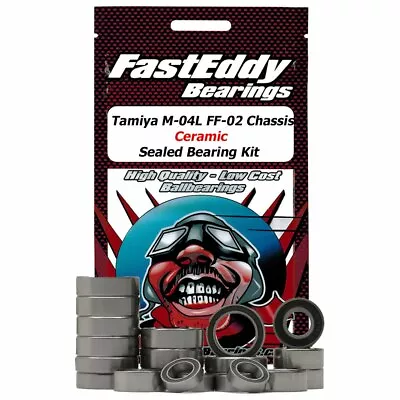 Tamiya M-04L FF-02 Chassis Ceramic Sealed Bearing Kit • $61.99