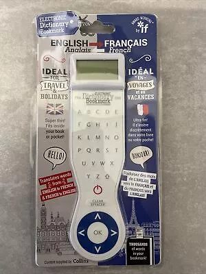 French Electronic Dictionary Bookmark Translation Edition • £8.99