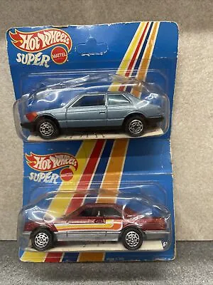 Vintage Hot Wheels 1:43 6901 Maserati Biturbo And Mercedes 500 Sec Rare Set • $60.98