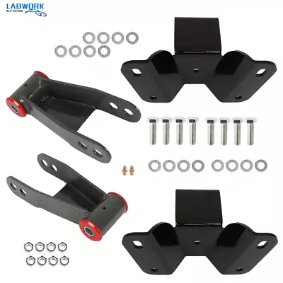 4   For Ford F100 1973 1974-1996 Drop Kit Leveling Lowering Shackles Hangers • $66.12