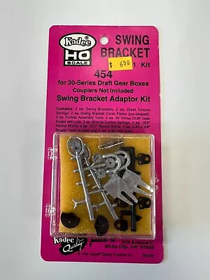 Kadee #454 HO Scale Swing Bracket Adaptor Kit NEW • $2.75