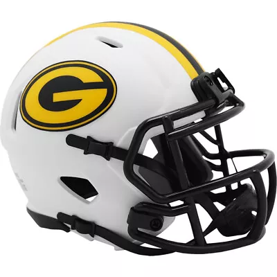 Green Bay Packers Lunar Speed Mini Helmet New In Box 28703 • $42.99