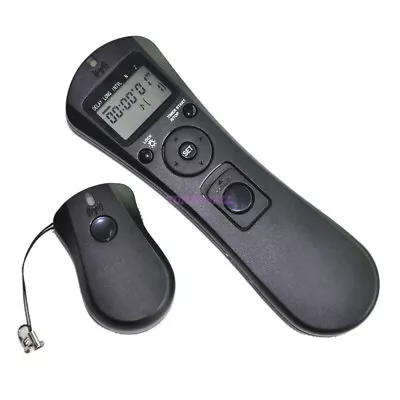 LCD Wireless Intervalometer Timer Remote For Canon 700D 600D 650D 550D 70D 60D • £24.55