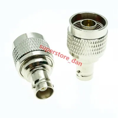 N Male To BNC Female Jack Connector RF Coaxial Coax Adapter • $3.13