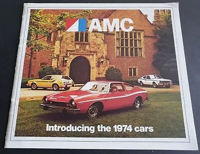 AMC CARS SALES BROCHURE 1974 USA Retro Era Javelin AMX Matador Gremlin Hornet  • $18