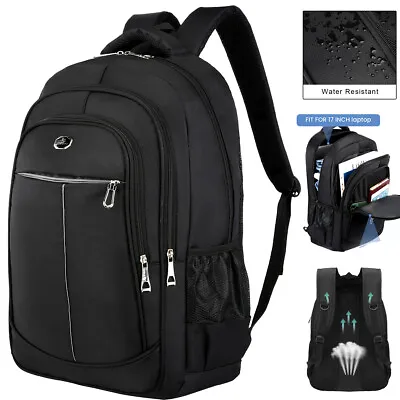£13.99 • Buy Work Office 15.6  Laptop Backpack Swiss Waterproof Backpack Very Strong Bag New