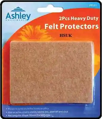 2 Pieces Heavy Duty Felt Pads Set Floor Wood Laminate Protect Protector Fp151 • £1.99