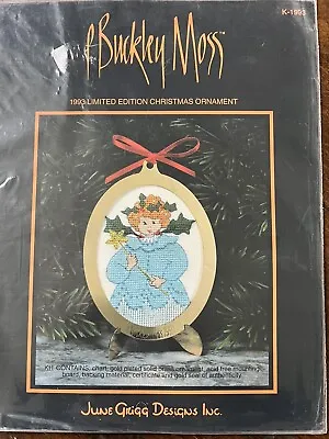 P Buckley Moss 1993 Limited Edition Christmas Ornament Cross Stitch Kit Angel • $9.99