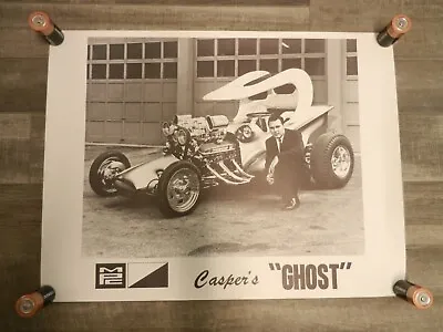Original Carl Casper's Ghost 25  X 19  Mpc Poster 1960's • $49.99