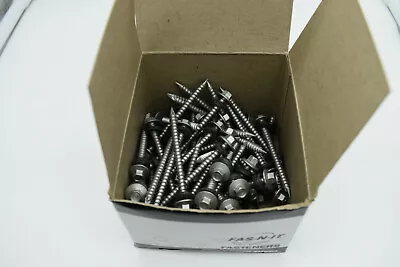 Box Of 75 Pieces 10 X 2-1/2 Tap-N-Seal Screws 18786 Fas-N-It Metal-to-wood Screw • $15