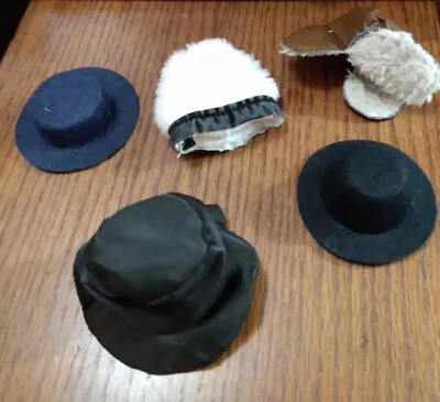 5 Madame Alexander Or Ginny 8  Doll Assorted Lot Hats!  (NO DOLL INCLUDED) • $21