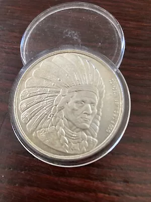 1992 Enviromint Indian Chief 1 Oz .999 Fine Silver Round • $19.99