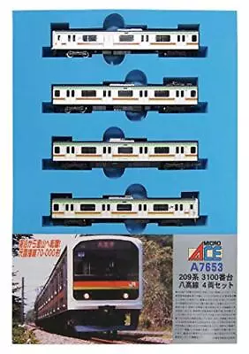 Micro Ace N Scale 209 3100-series Hachik? Line 4cars Set A7653 Model Train JR • $297.52