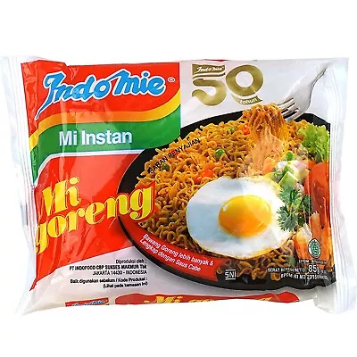 Indomie Mi Goreng Fried Instant Noodles Case Of 40 X 85g Packs Halal DATED 04/23 • £14.99