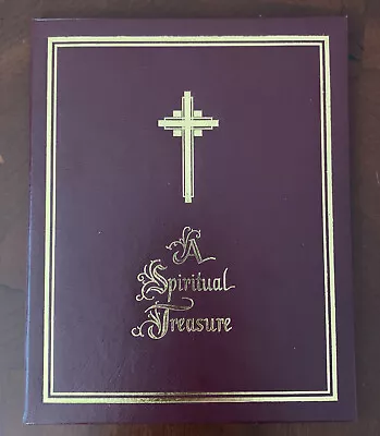 Sacred Heart Spiritual Society A Spiritual Treasure Memorial Board Red Folder • $9.99