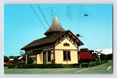 Postcard Massachusetts Cape Cod MA Chatham Railroad Museum 1983 Posted Chrome • $4