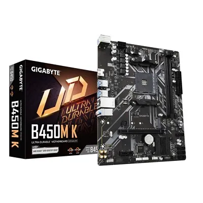 Gigabyte B450M K AMD AM4 DDR4 Micro-ATX Motherboard • £68.62