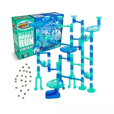 Marble Genius Marble Run Starter Set STEM Toy For Kids Ages 4-12 - 130 Comple... • $86.15