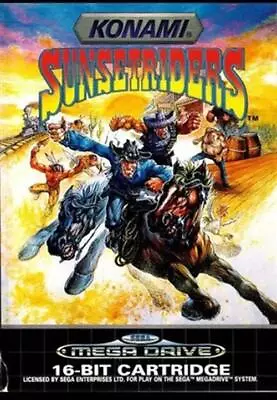 £194.99 • Buy Sunset Riders - Sega Mega Drive Action Adventure Shooter Video Game Boxed
