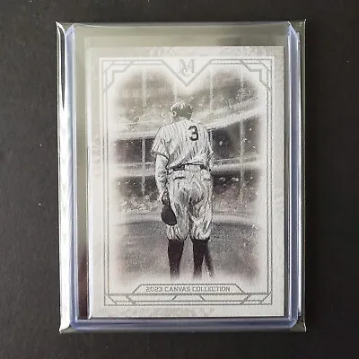 2023 Topps Museum Collection Babe Ruth Canvass Collection Very Clean Mint! • $45