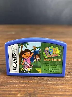 Leap Frog Leapster Dora The Explorer Animal Rescuer 2004 Game Cartridge Only • £3.99