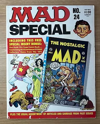 MAD Magazine Special #24  Nostalgic Mad  Comic Insert Included Don Martin Vg • $15