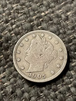 1905 Liberty Head V Nickel Coin • $1.99