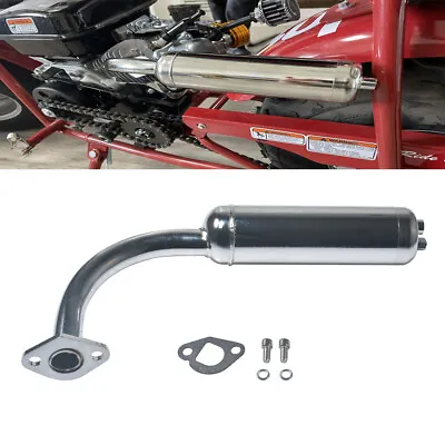 Mini Bike Exhaust Pipe Header &Muffler For Predator 212cc GX200 Coleman CT200U • $32.99