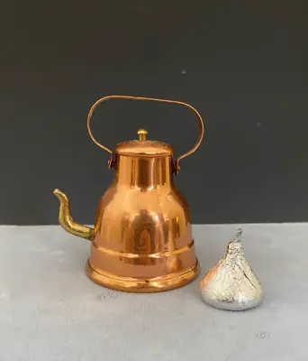 Vintage Miniature Copper Teapot  • $12.99