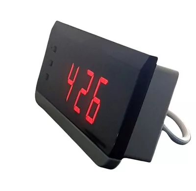 £36.25 • Buy BUS CLOCK, 12 And 24 VOLT, FLUSH FIT, CARAVAN, MOTORHOME, LARGE DISPLAY #LYQ230