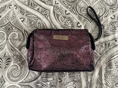 Victoria's Secret Pink Metallic Speckled Makeup Bag Travel Case Pouch Bag • $5.99