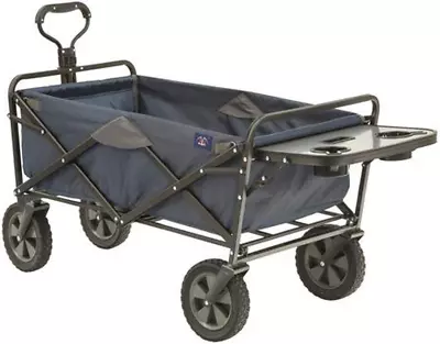 Mac Sports Collapsible Outdoor Utility Wagon With Folding Table And Drink Holder • $127.99