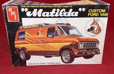 1:25 AMT 1978 Ford Econoline Matilda Movie Van Model Car BOX ONLY Nice 2504 USA • $15
