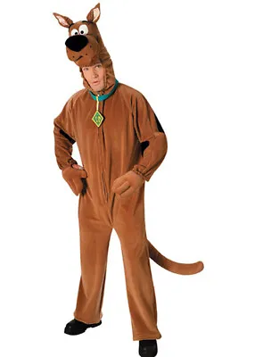 £61.49 • Buy Adult Scooby Doo Fancy Dress Cartoon Costume Brown