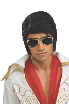Deluxe Elvis Now Costume Wig With Sideburns 51790 • $32.99