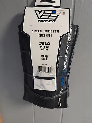 VEE Rubber SPEED BOOSTER Foldable  Single Tire 24x1.75 • $34.99